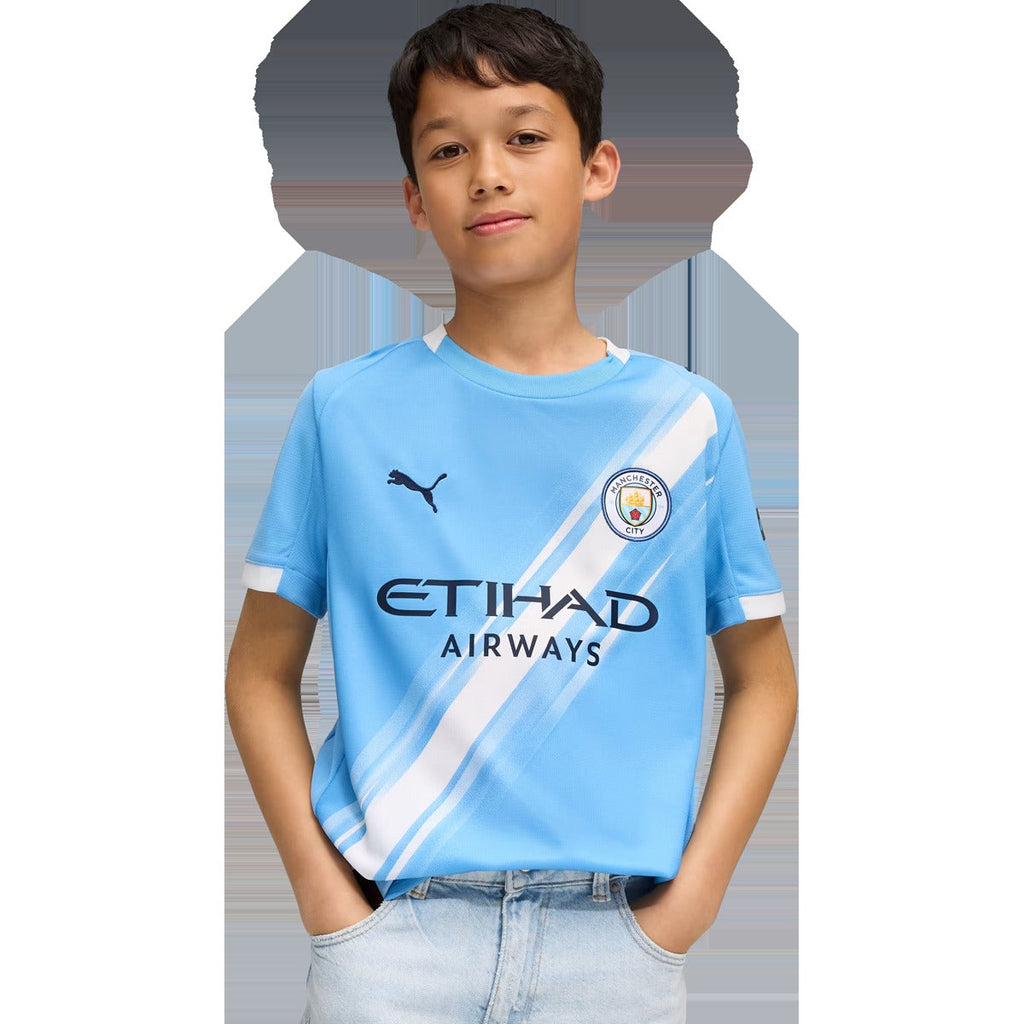Youth Manchester City FC Home Jersey Replica