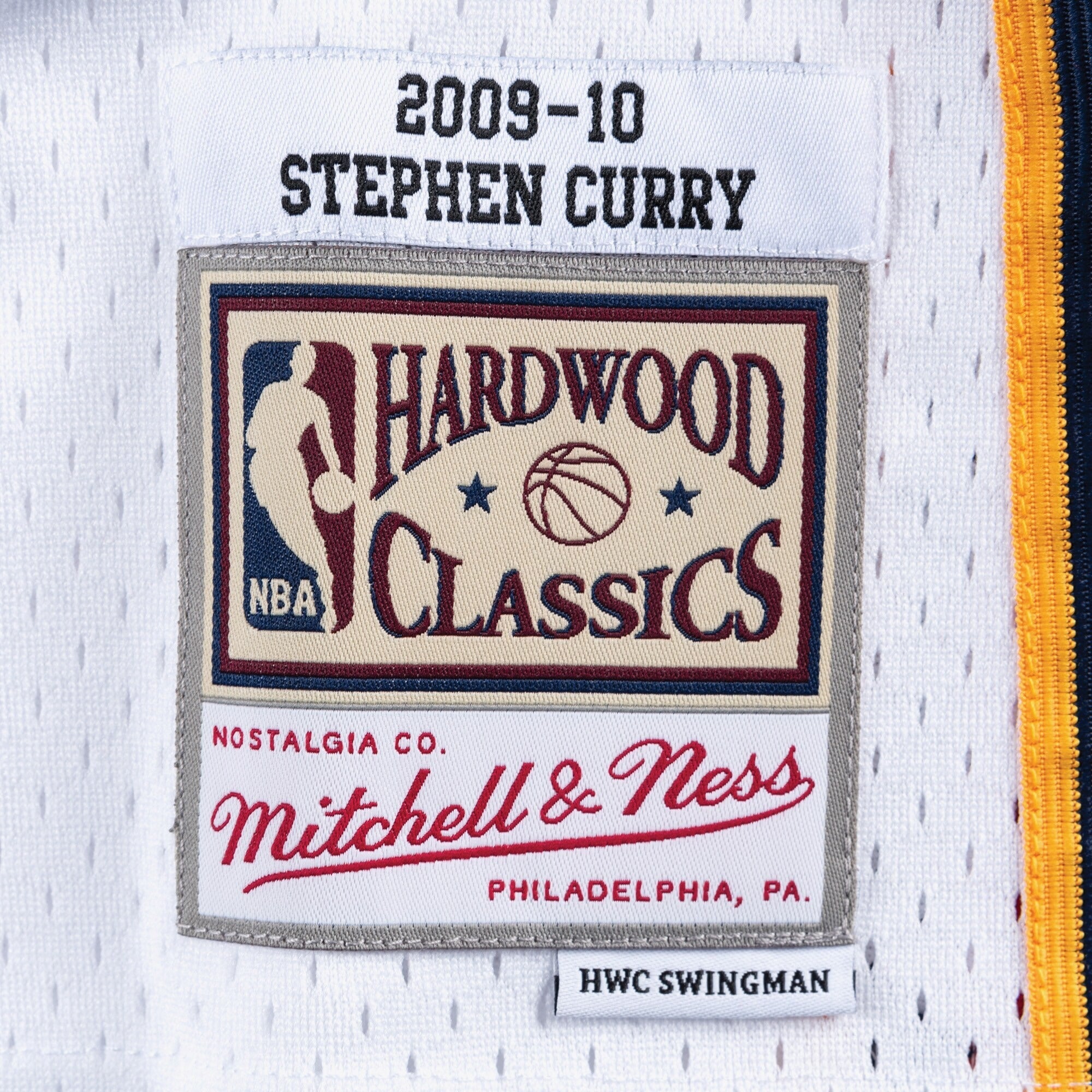 Men's Stephen Curry Warriors 2009/10 Swingman Jersey