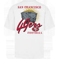 Men's 49ers KO Backer Script Illustrated Tee