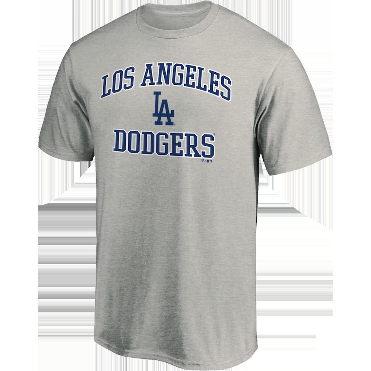 Men's Dodgers Cotton Heart and Soul Short Sleeve