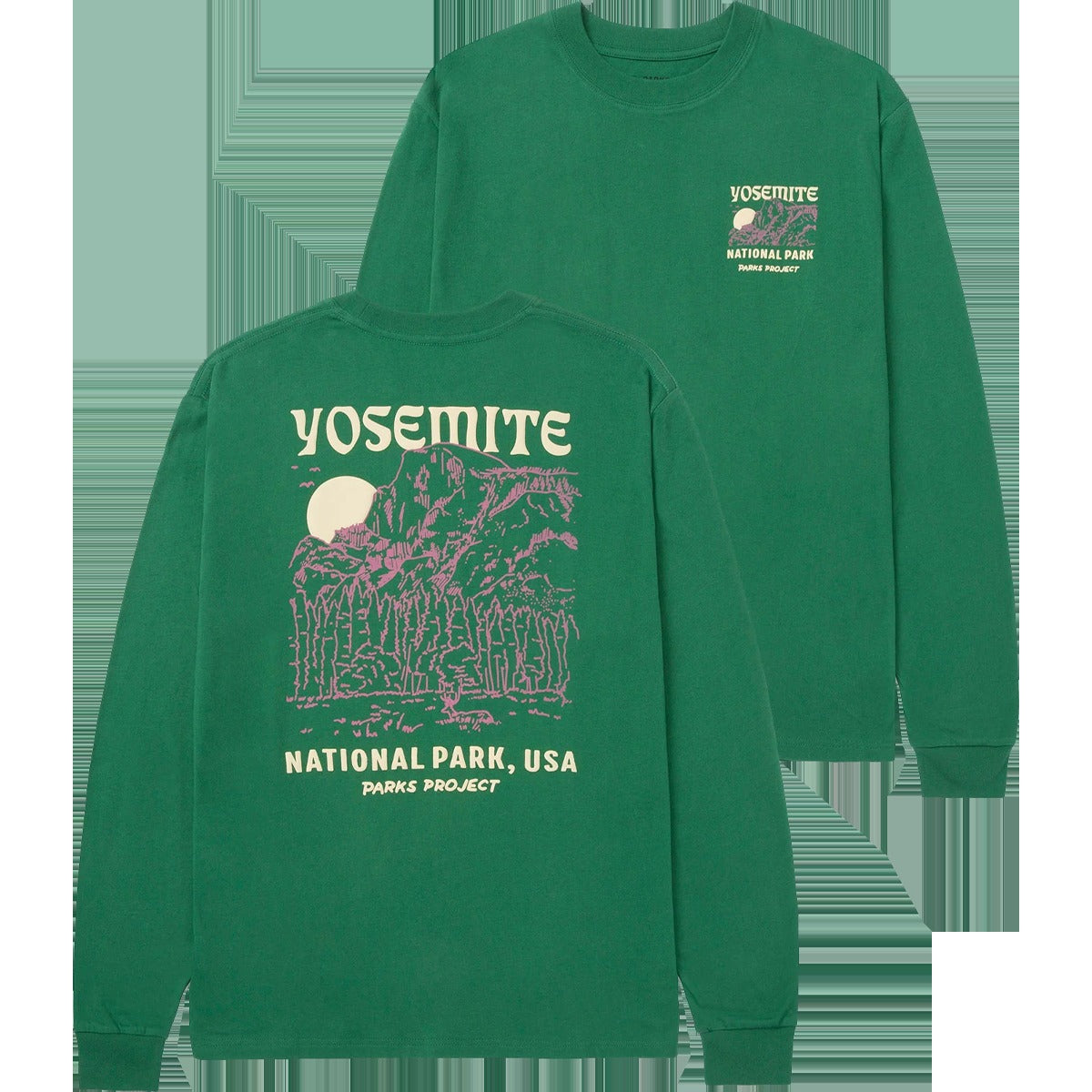 Yosemite Puff Print Long Sleeve Tee