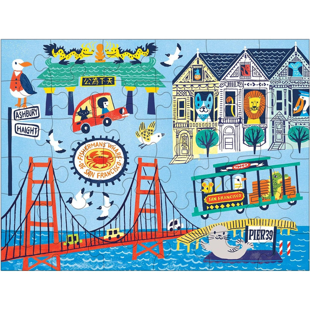 Mudpuppy San Francisco Puzzle to Go