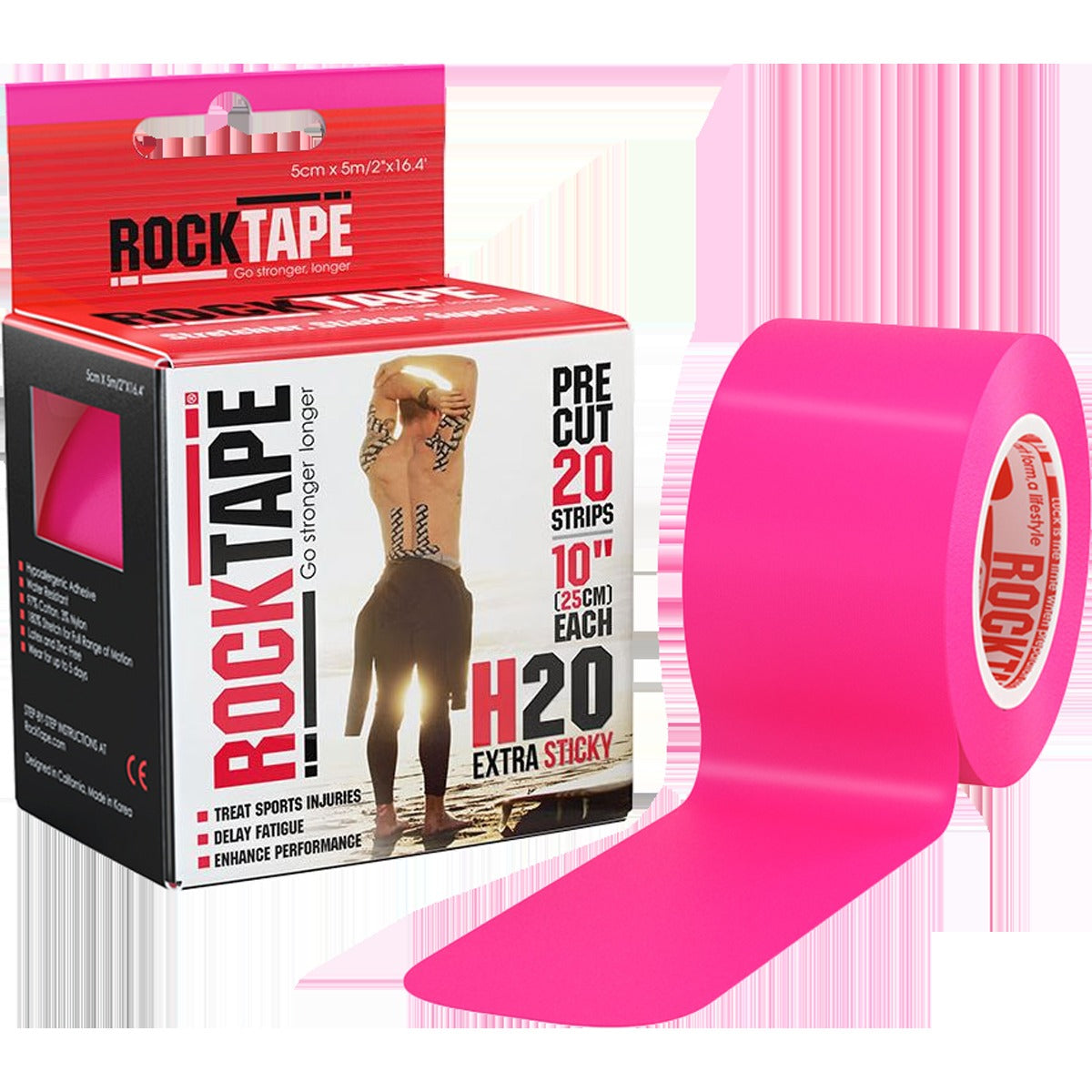 RockTape Go PreCut Extra Sticky