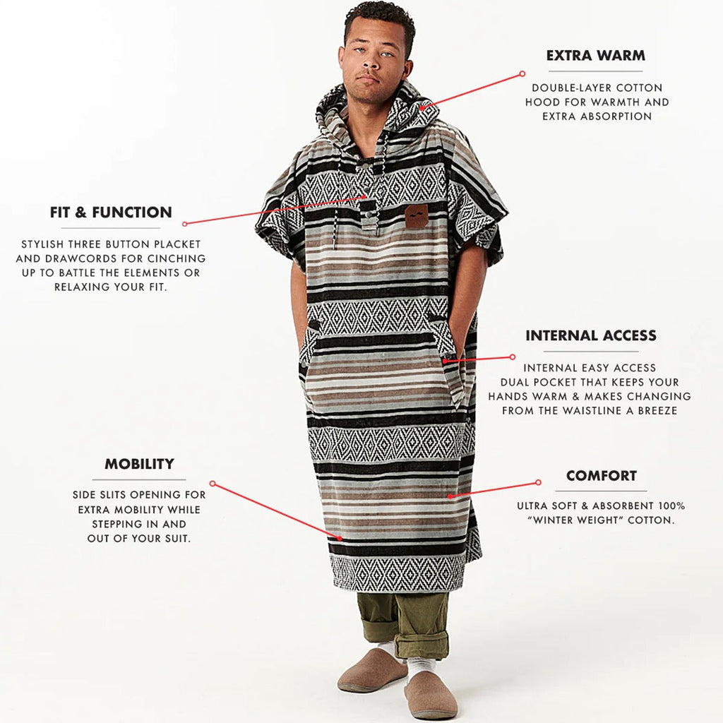 Fouta Lightweight Turkish Poncho