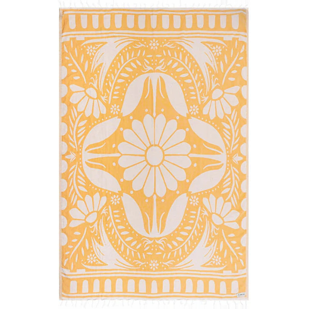 Nippon Daisy Large Beach Towel