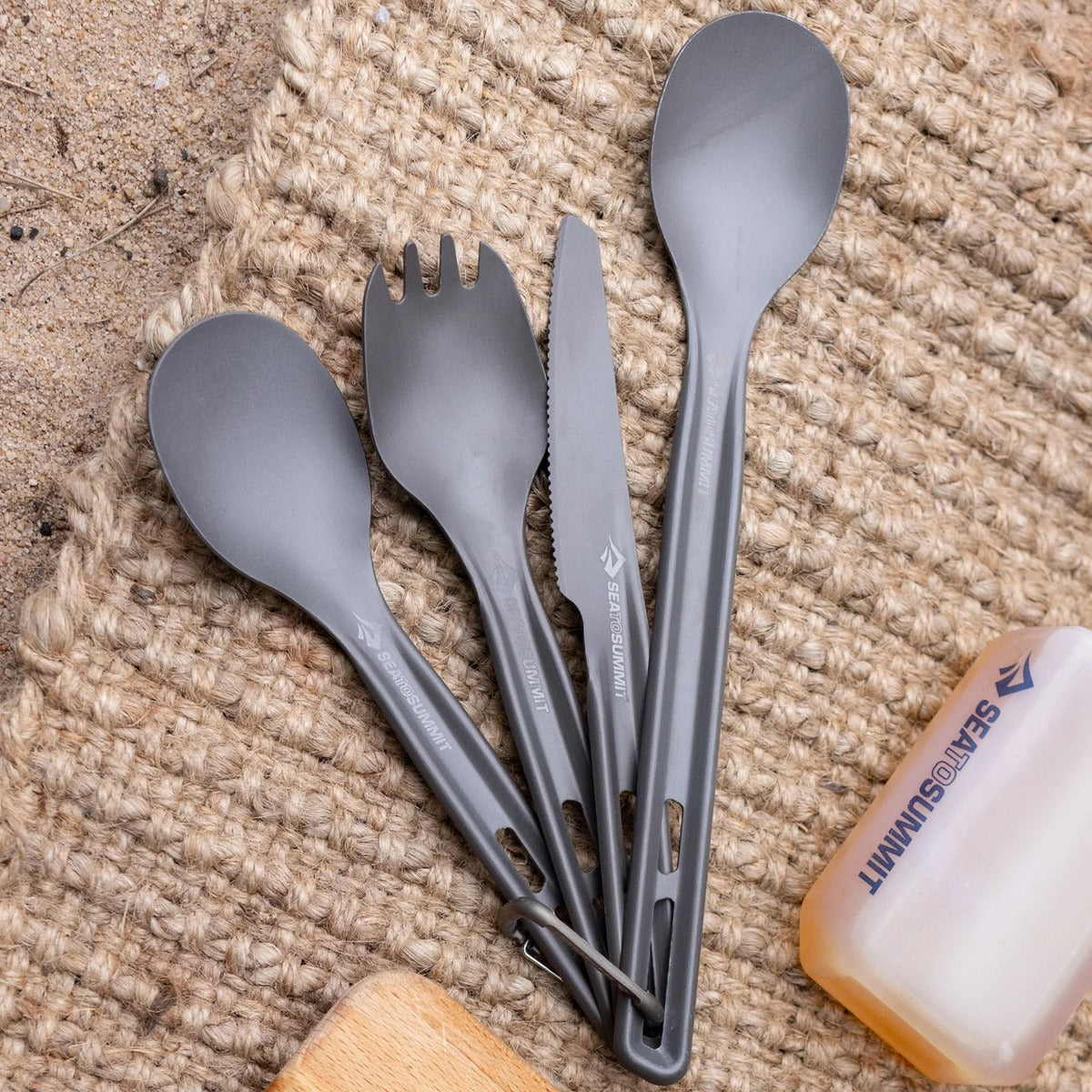 Frontier Ultralight Spork & Knife Cutlery Set