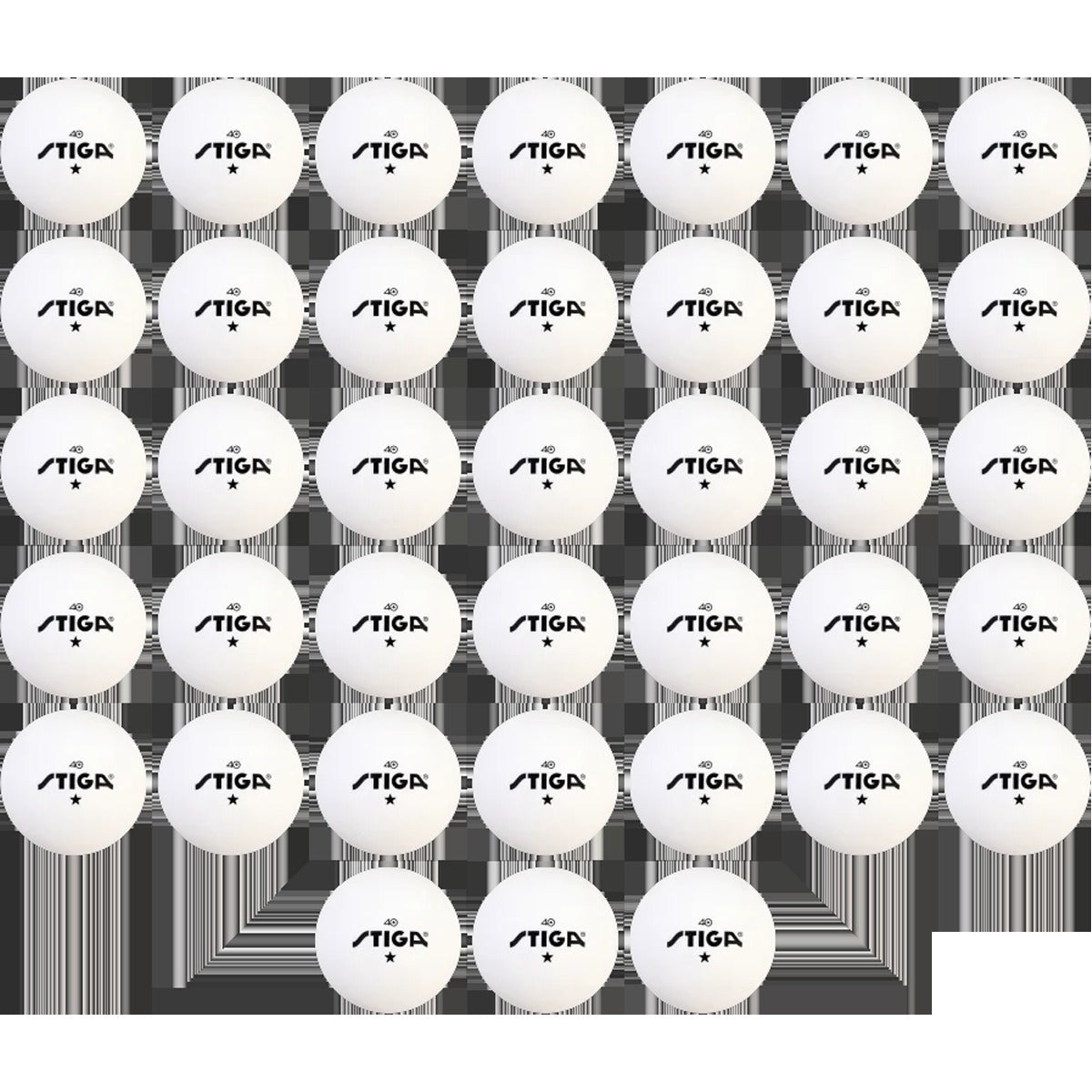 1-Star Table Tennis Balls (38 Pack)