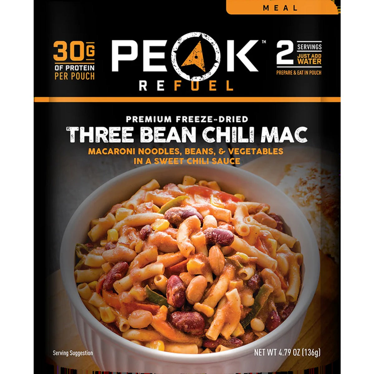 Three Bean Chili Mac (2 Servings)