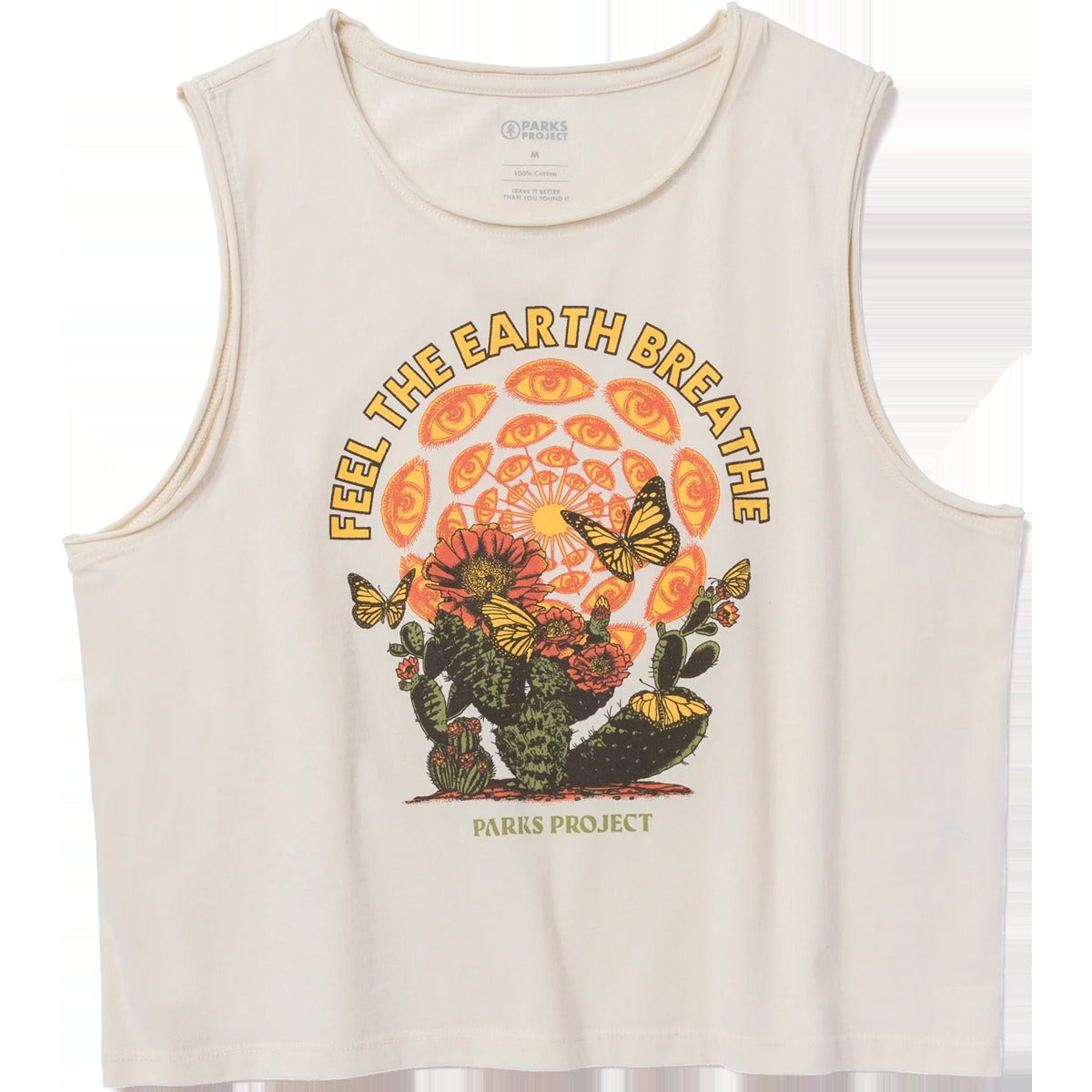 Women's Feel the Earth Breathe Butterfly Tank