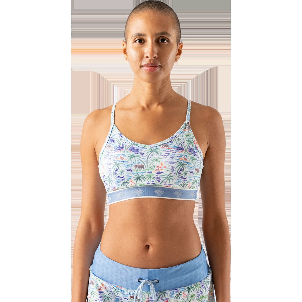 Women's Strappy Pocket Bra