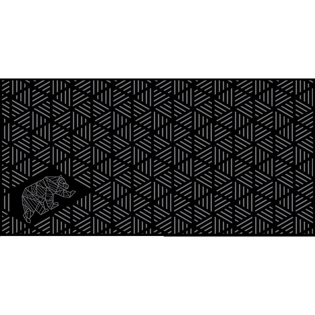 Striped Peaks Outdoor Mat - 18x9