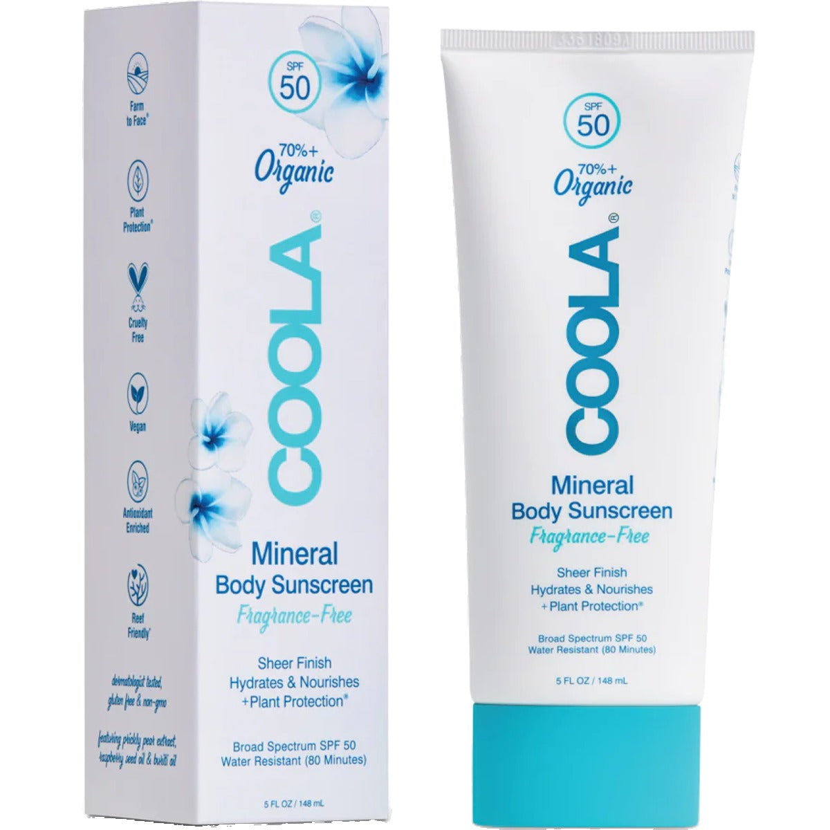 Mineral Body Organic Sunscreen Lotion SPF 50