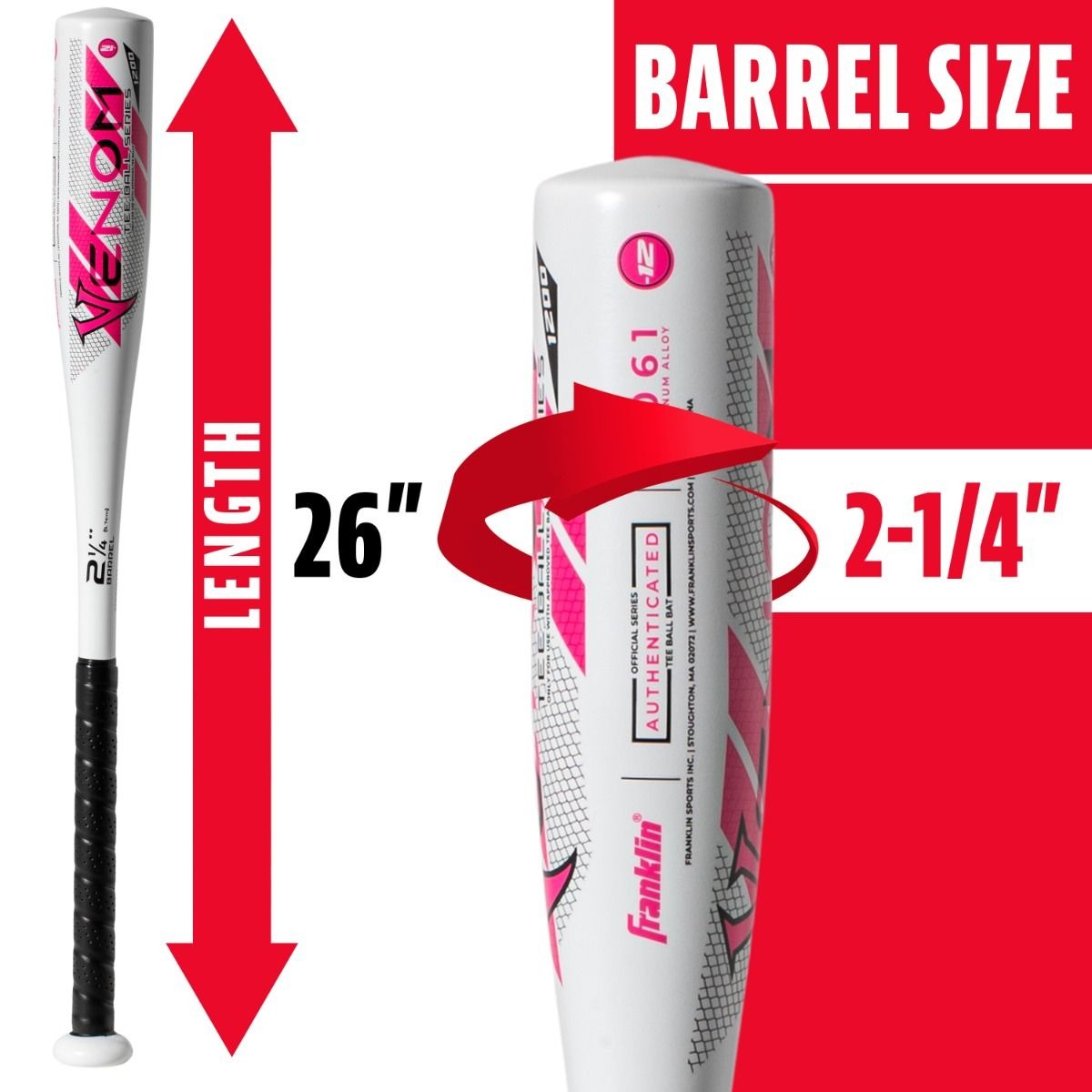 Venom 1200 Series -12 T-Ball USA
