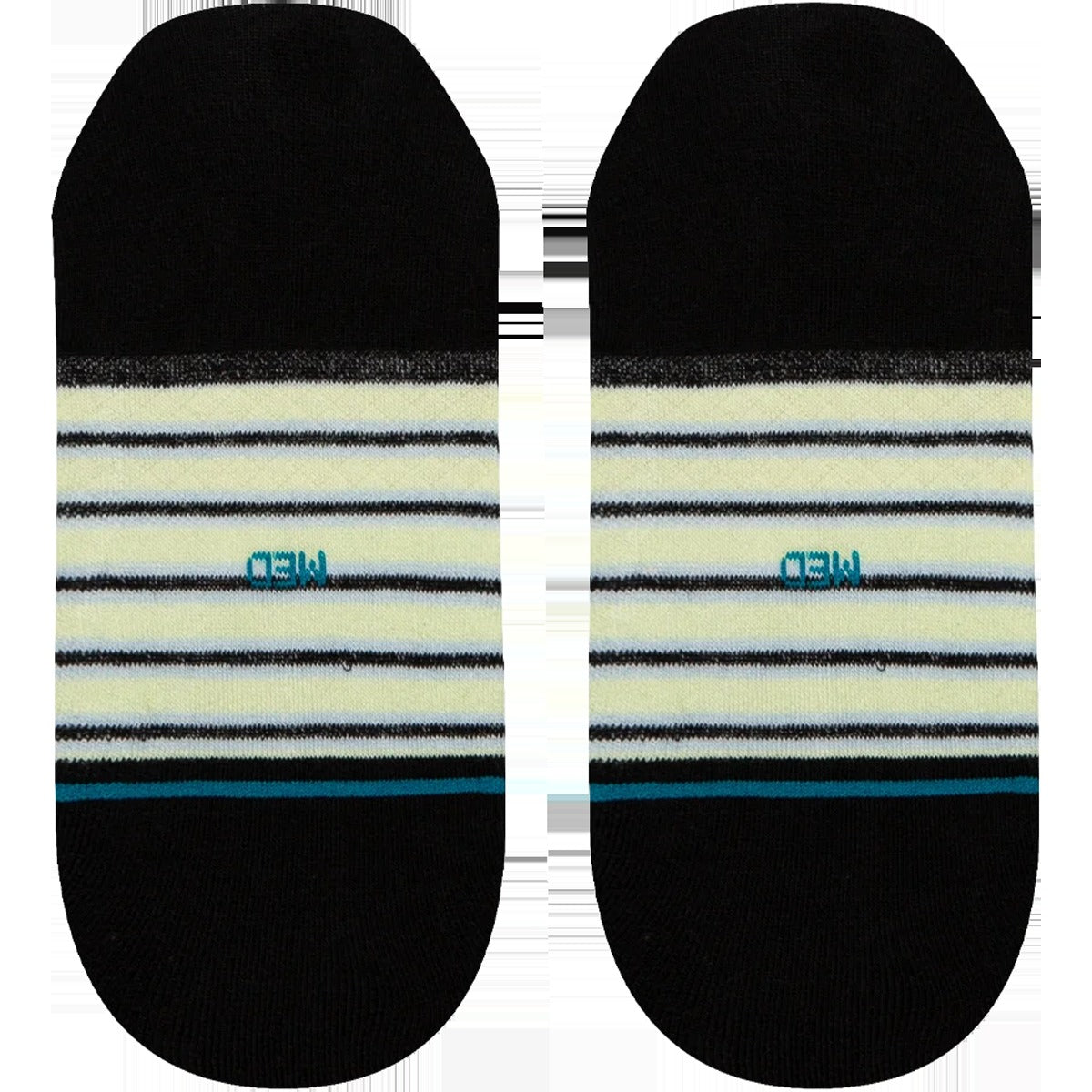 Women's Blue Fade No Show