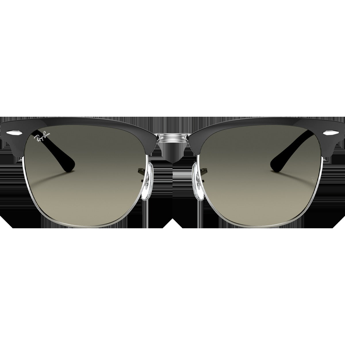 Clubmaster Metal - Polished Black Silver/Grey Gradient