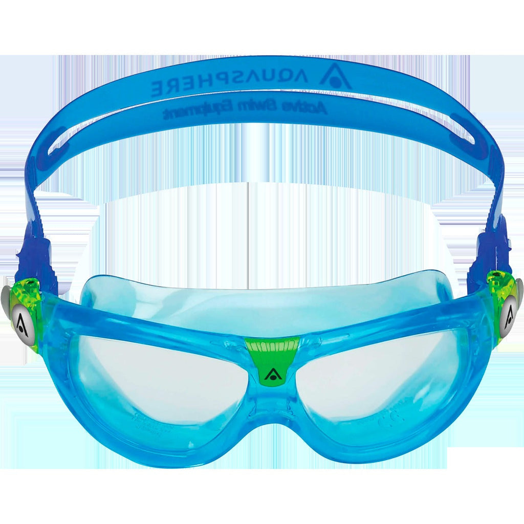 Youth Seal Kid 2 - Aqua/Lime Clear
