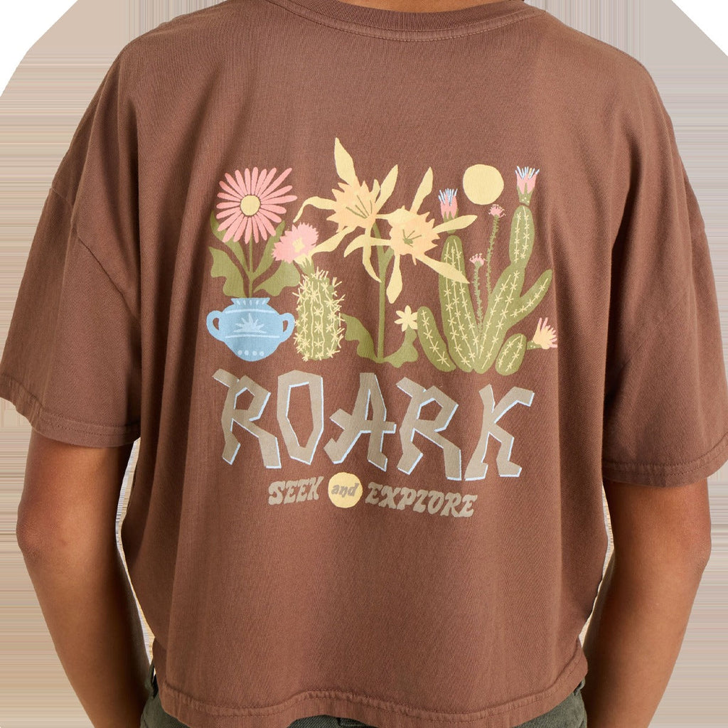 Women's Garden Seek Boxy Crop