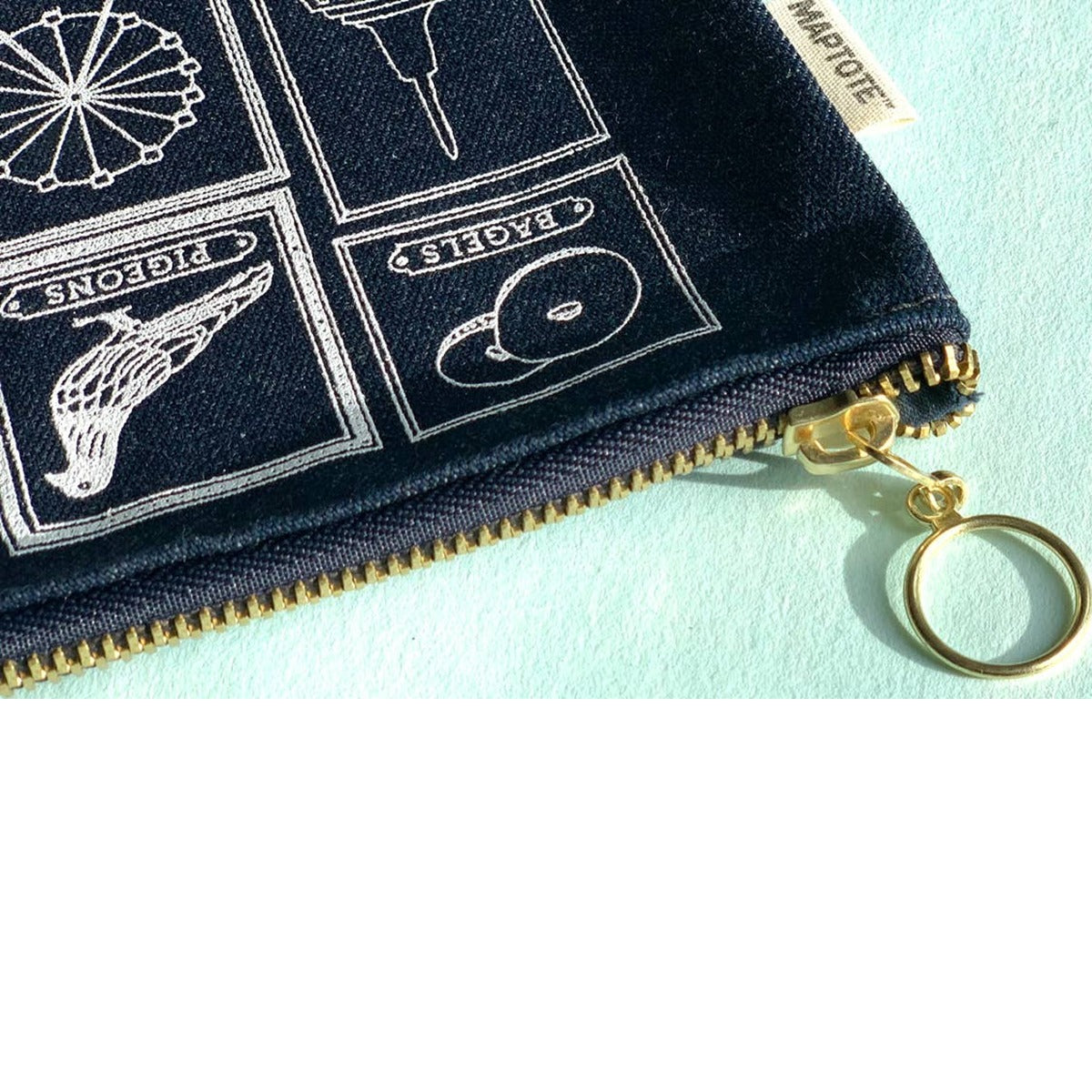 San Francisco Flat Zip Pouch
