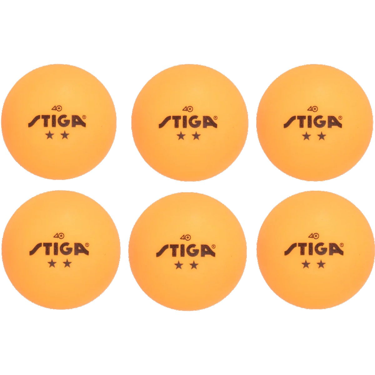 2-Star Table Tennis Balls (6 Pack)