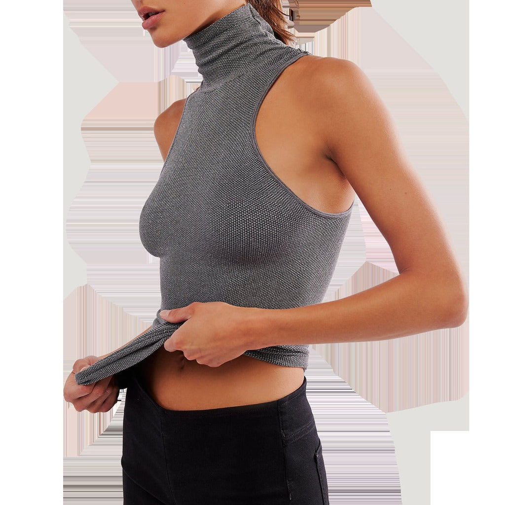 Women's Always Ready Seamless Turtleneck Tank