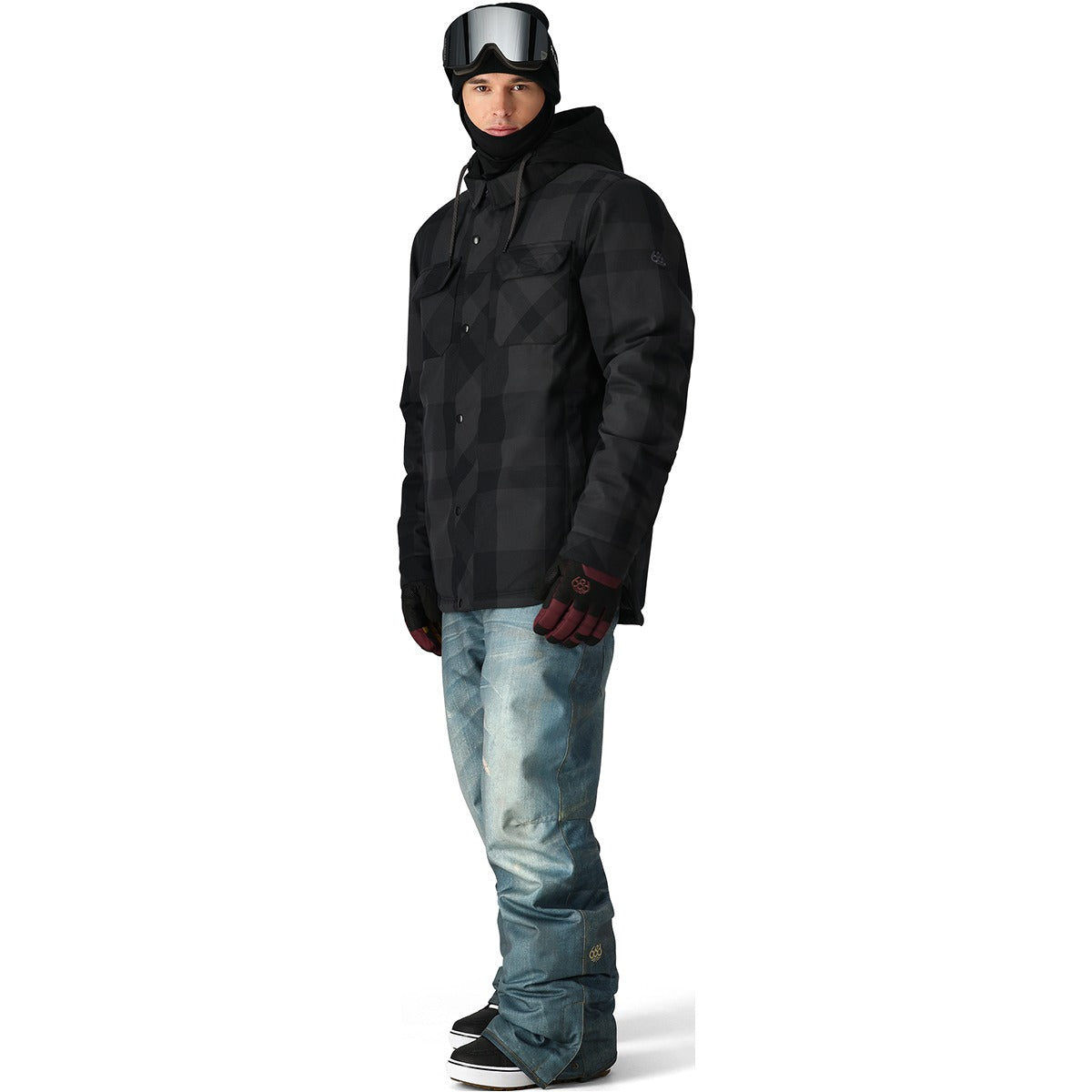 Men's Deconstructed Denim Pant