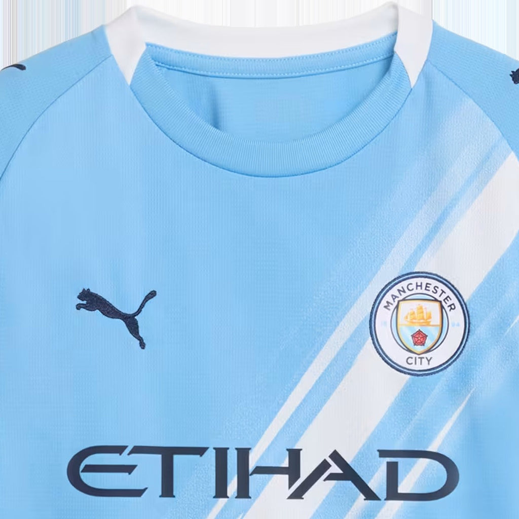 Youth Manchester City FC Home Jersey Replica