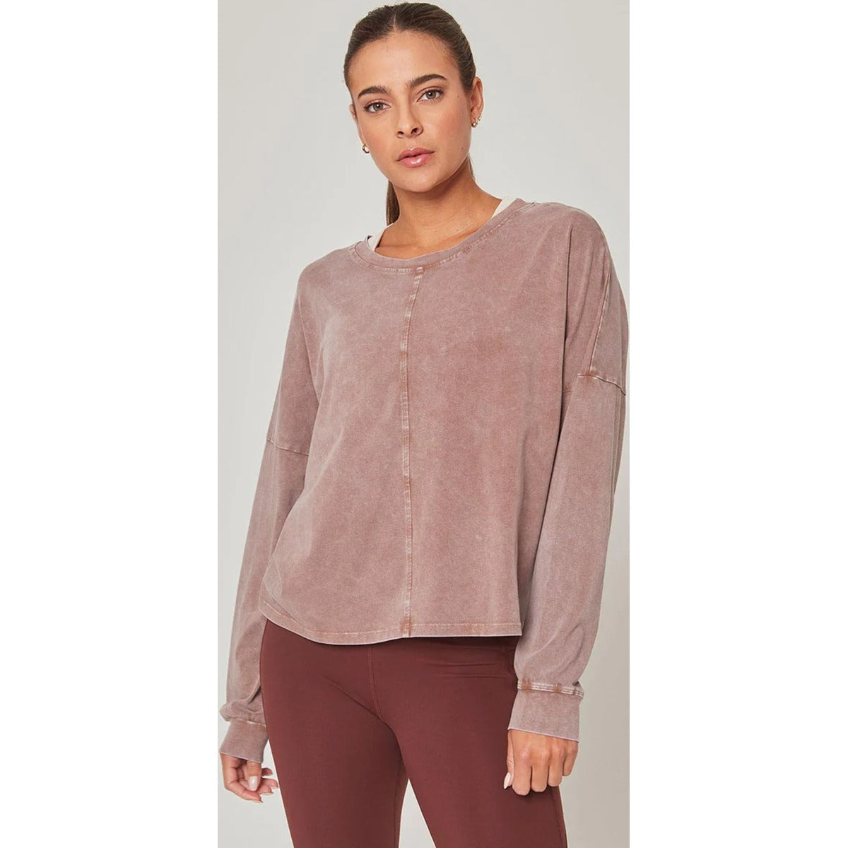 Women's Calm Oversized Boxy Long Sleeve