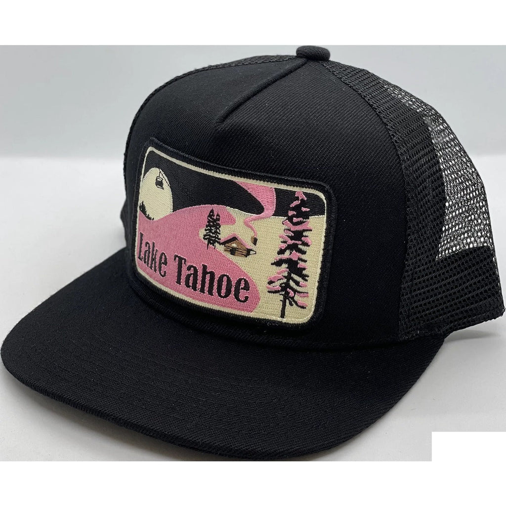 Lake Tahoe Winter Scene Trucker