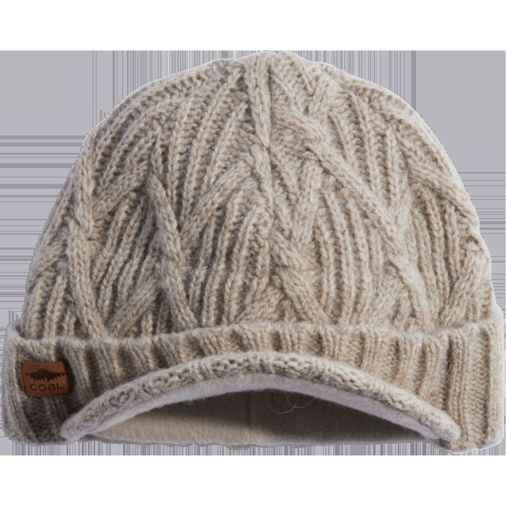 The Yukon Cable Knit Wool Brim Beanie