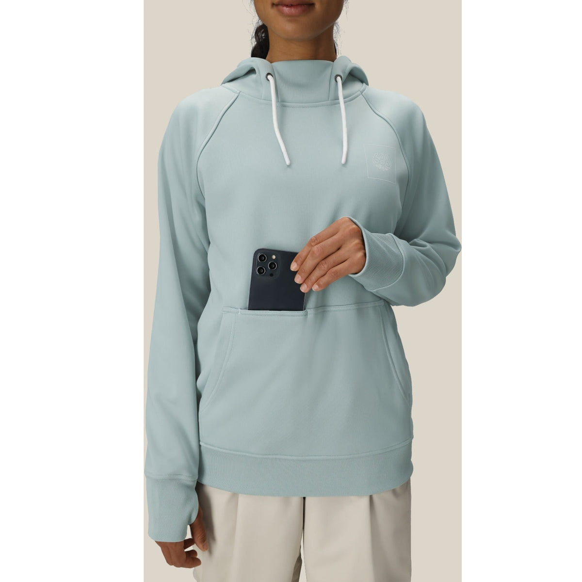 Women's Bonded Fleece Pullover Hoody