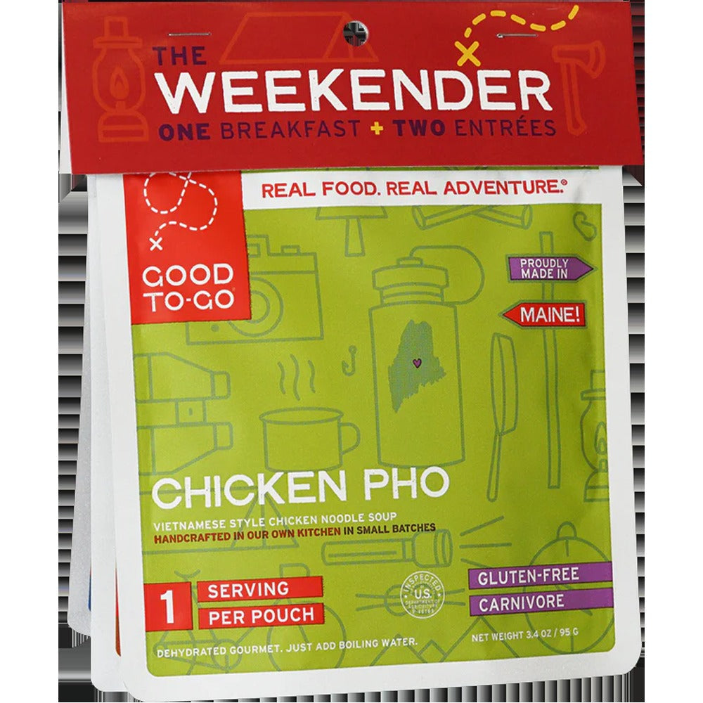 Weekender Variety Pack - Chicken Pho/Breakfast Hash/Cuban Rice Bowl