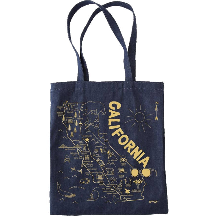 California Denim Tote