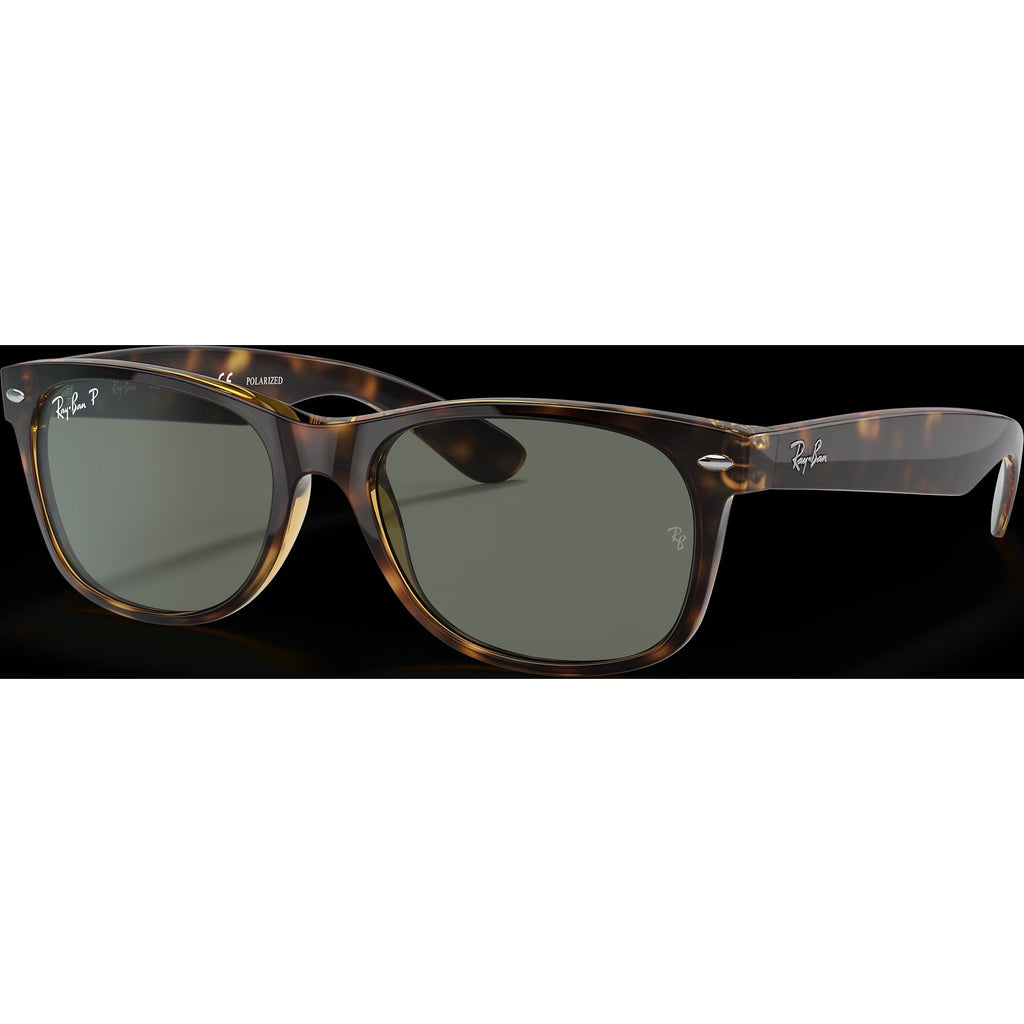 New Wayfarer M - Tortoise/Crystal Green Polarized