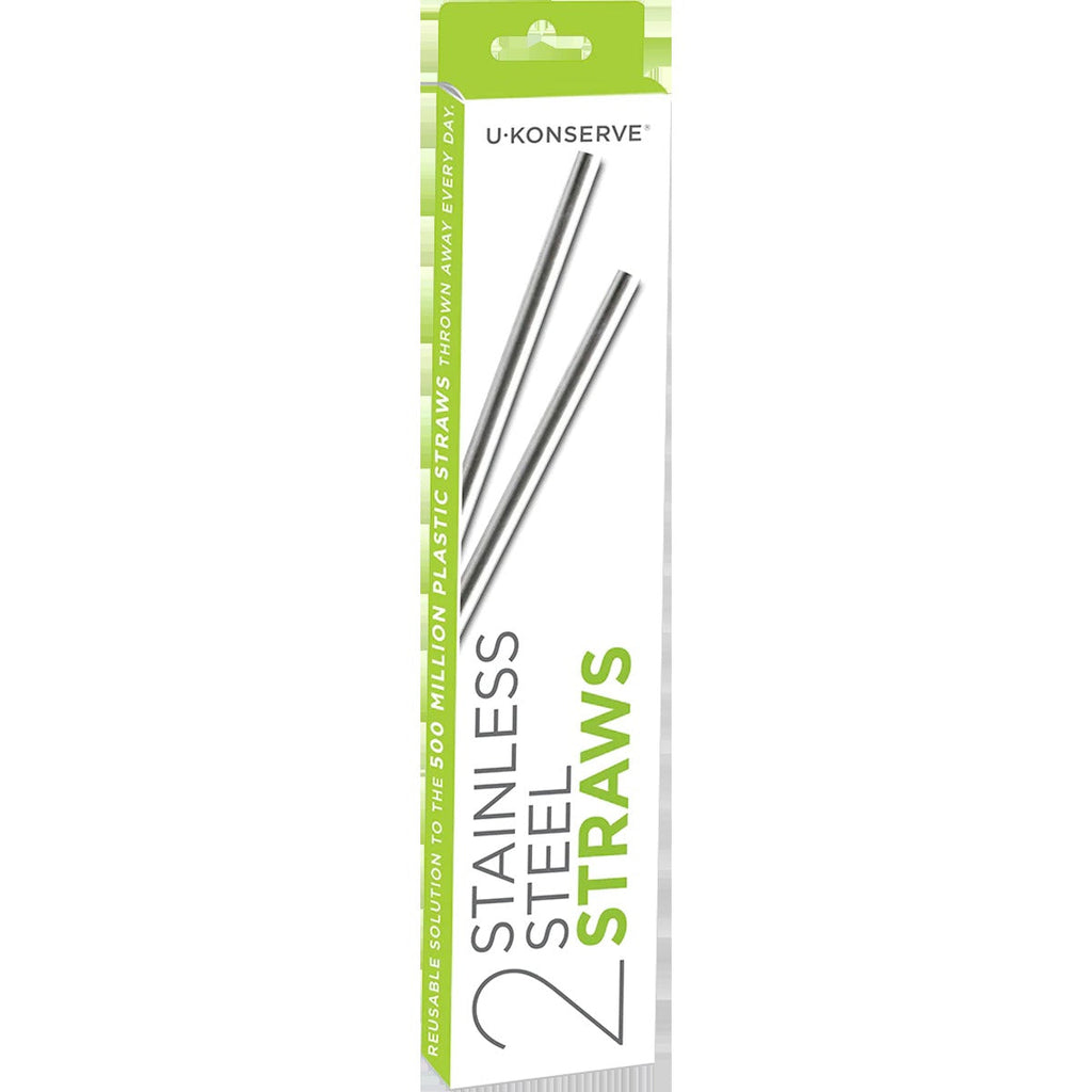 Stainless Steel Straws 2-Pack