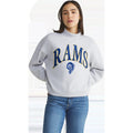 Women's Rams Vantage Mock Neck Pullover