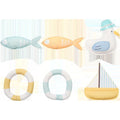 Dive Buddies Sid the Seagull Set of 6