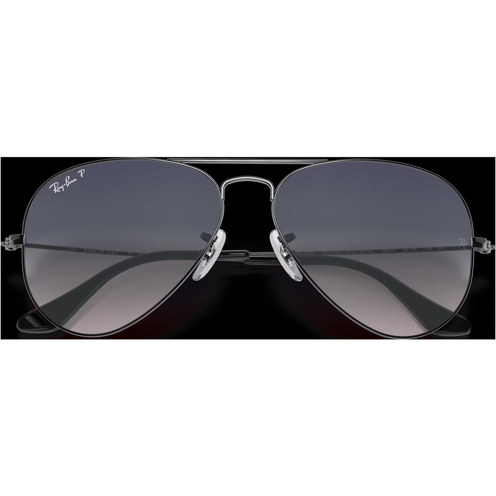 Aviator - Gunmetal/Blue Grey Polarized