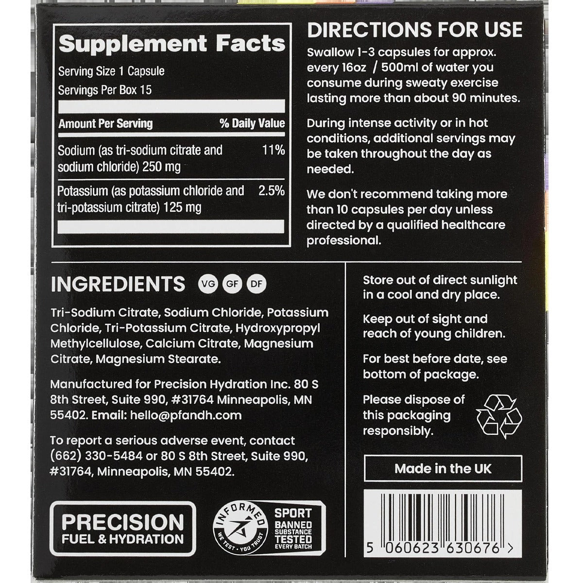 Electrolyte Capsules