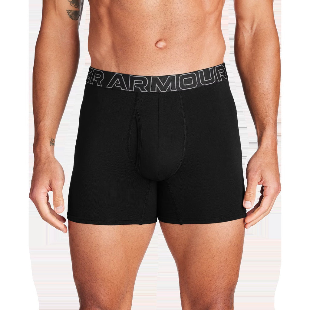 UA Performance Cotton 6" Boxer Brief 3-Pack