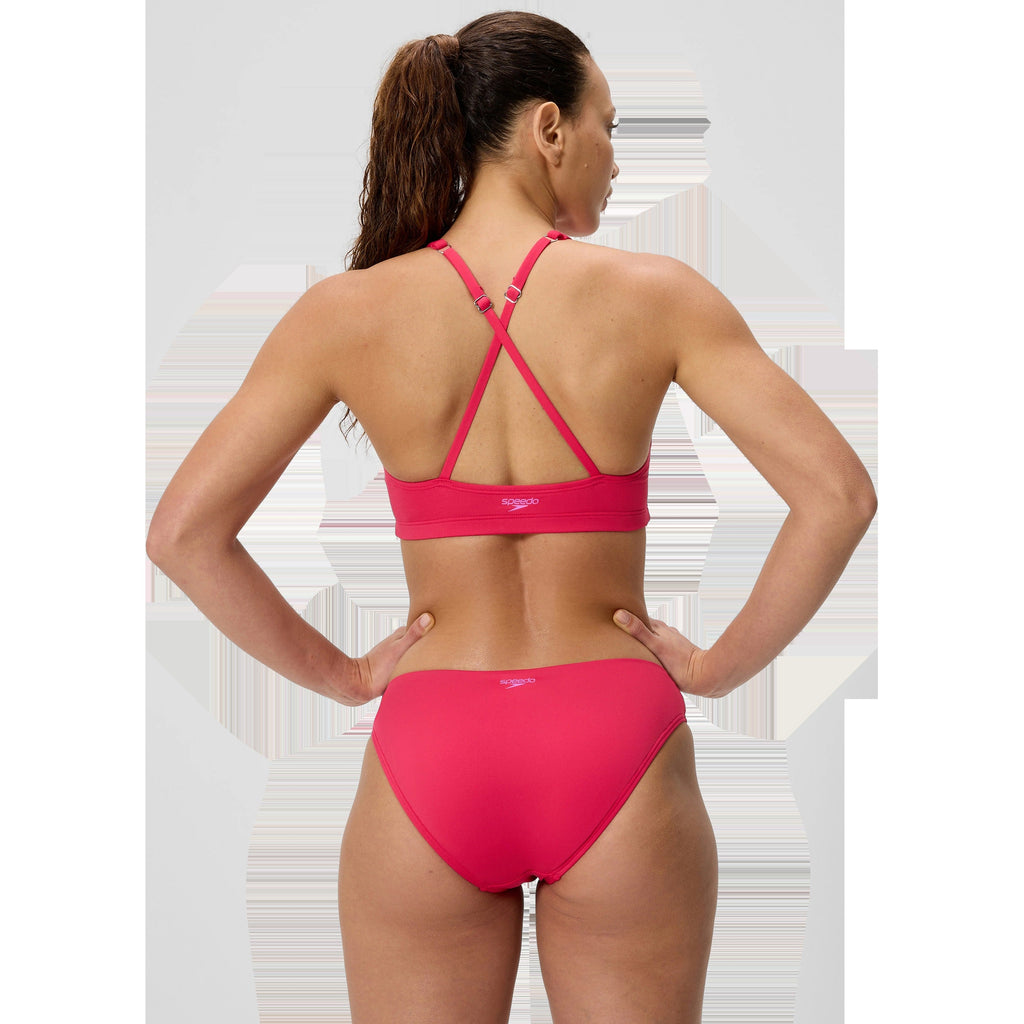 Women's Solid High Neck Bikini Top