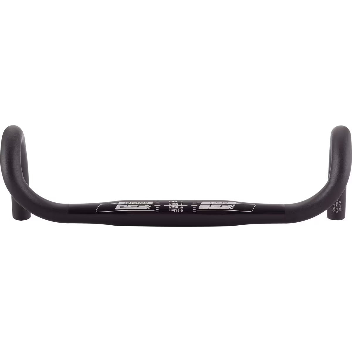 FSA Omega Compact 40cm 31.8 Road Handlebar Black