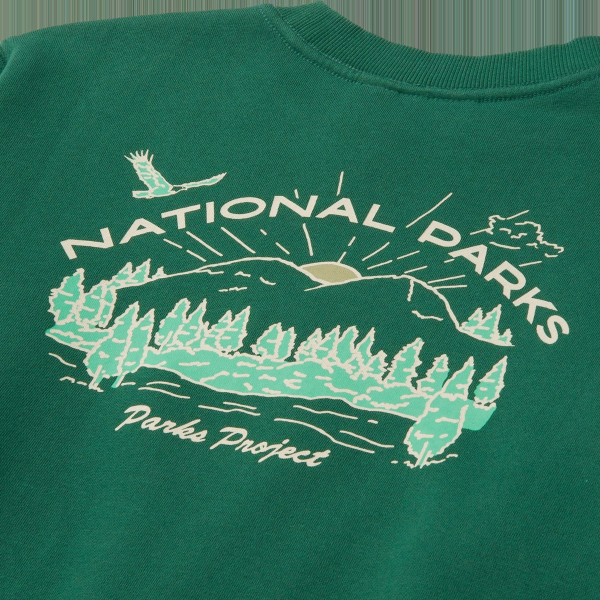 Women's National Parks Sunrise Cropped Crew