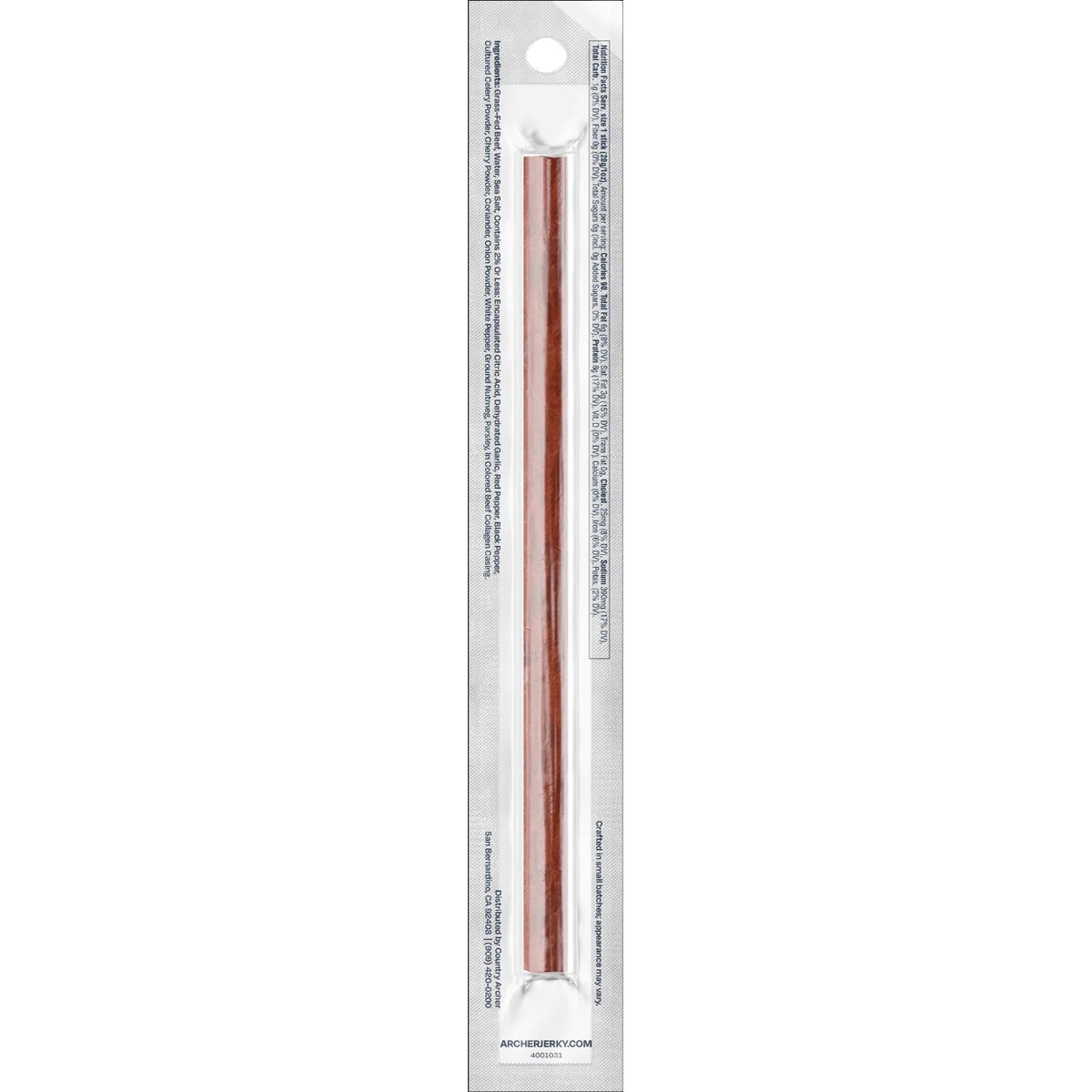Zero Sugar 1 oz Jerky Sticks