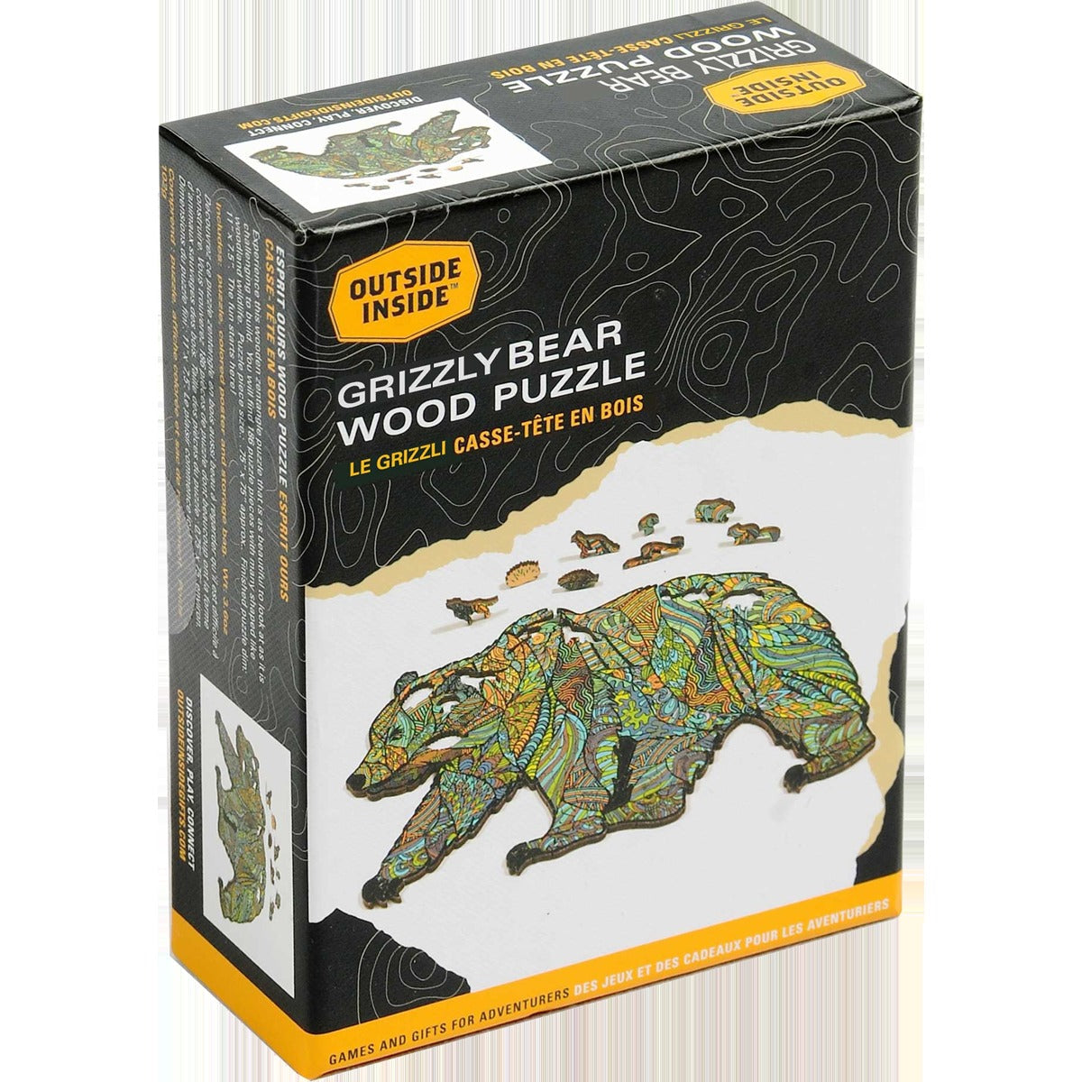 Grizzly Bear Wood Puzzle