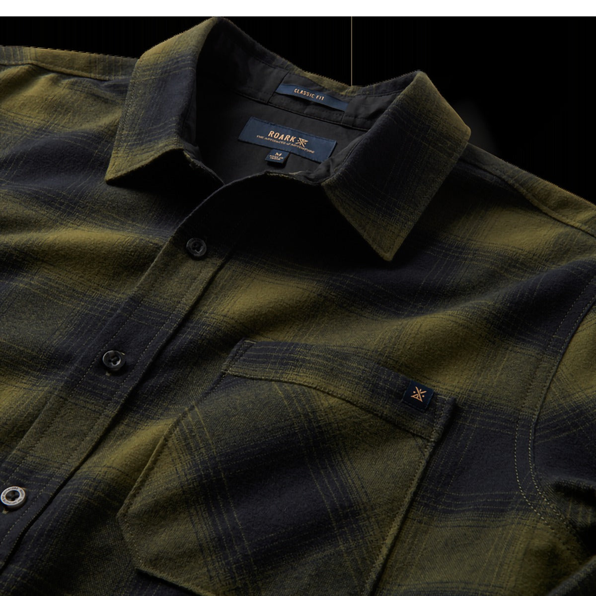 Men's Crossroads Organic Long Sleeve Flannel
