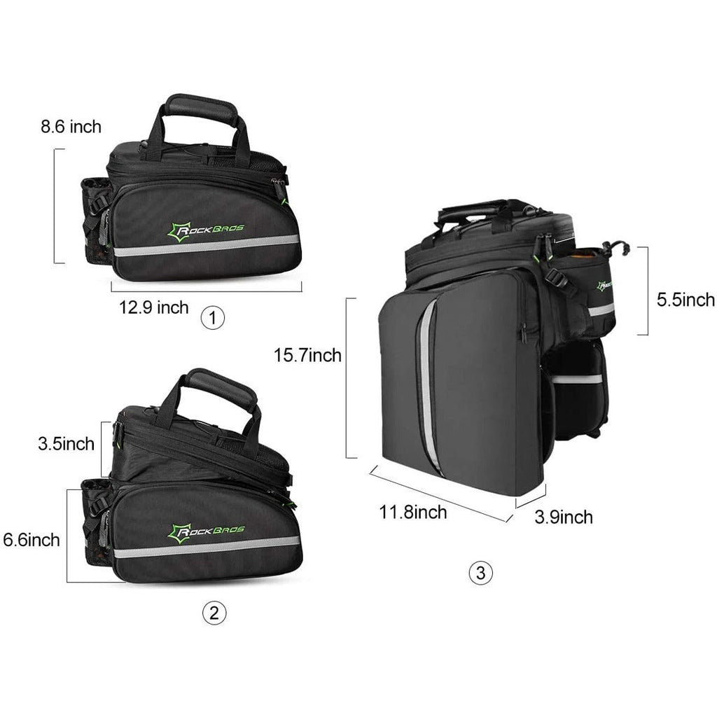 ROCKBROS All-in-one Rack Bag