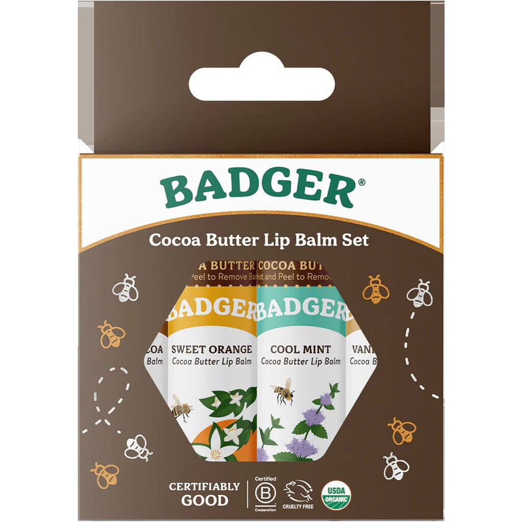 Cocoa Butter Lip Balm Set
