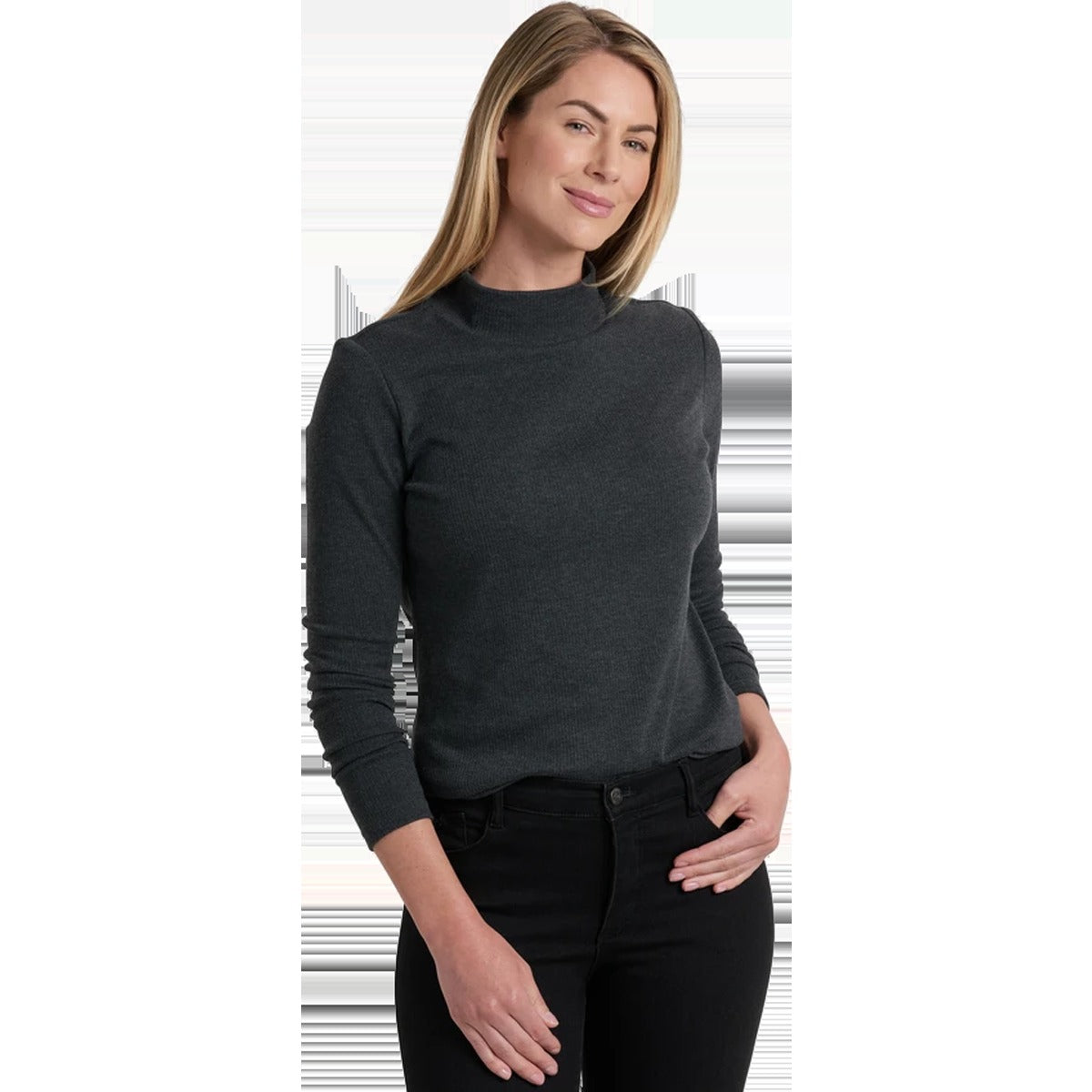 Women's Verona Ribbed Long Sleeve