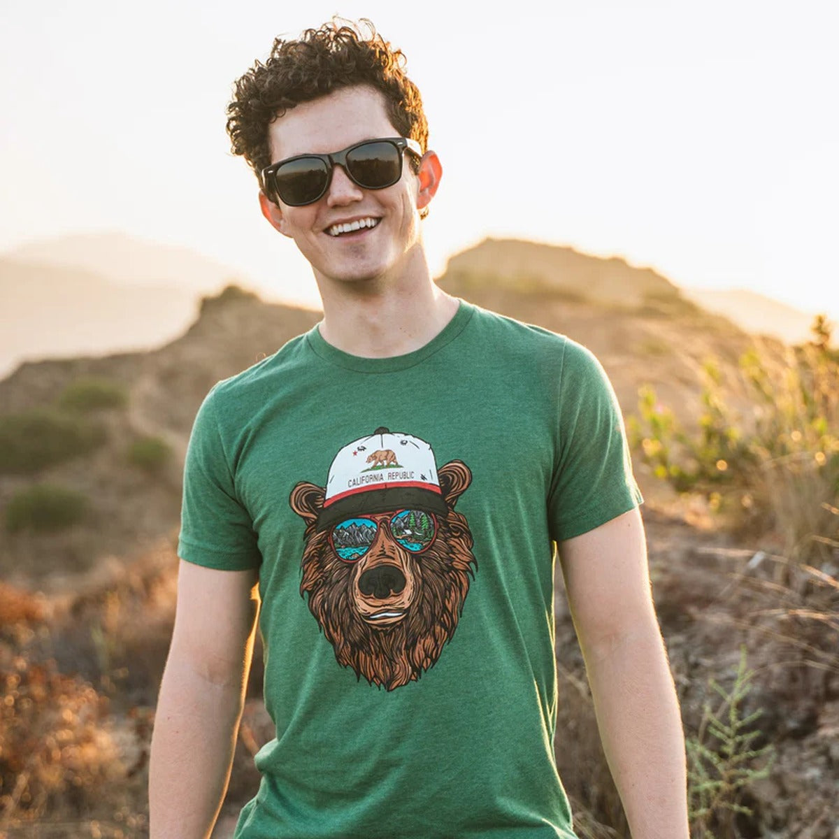 Men's Miami Vice CA Bear Tee