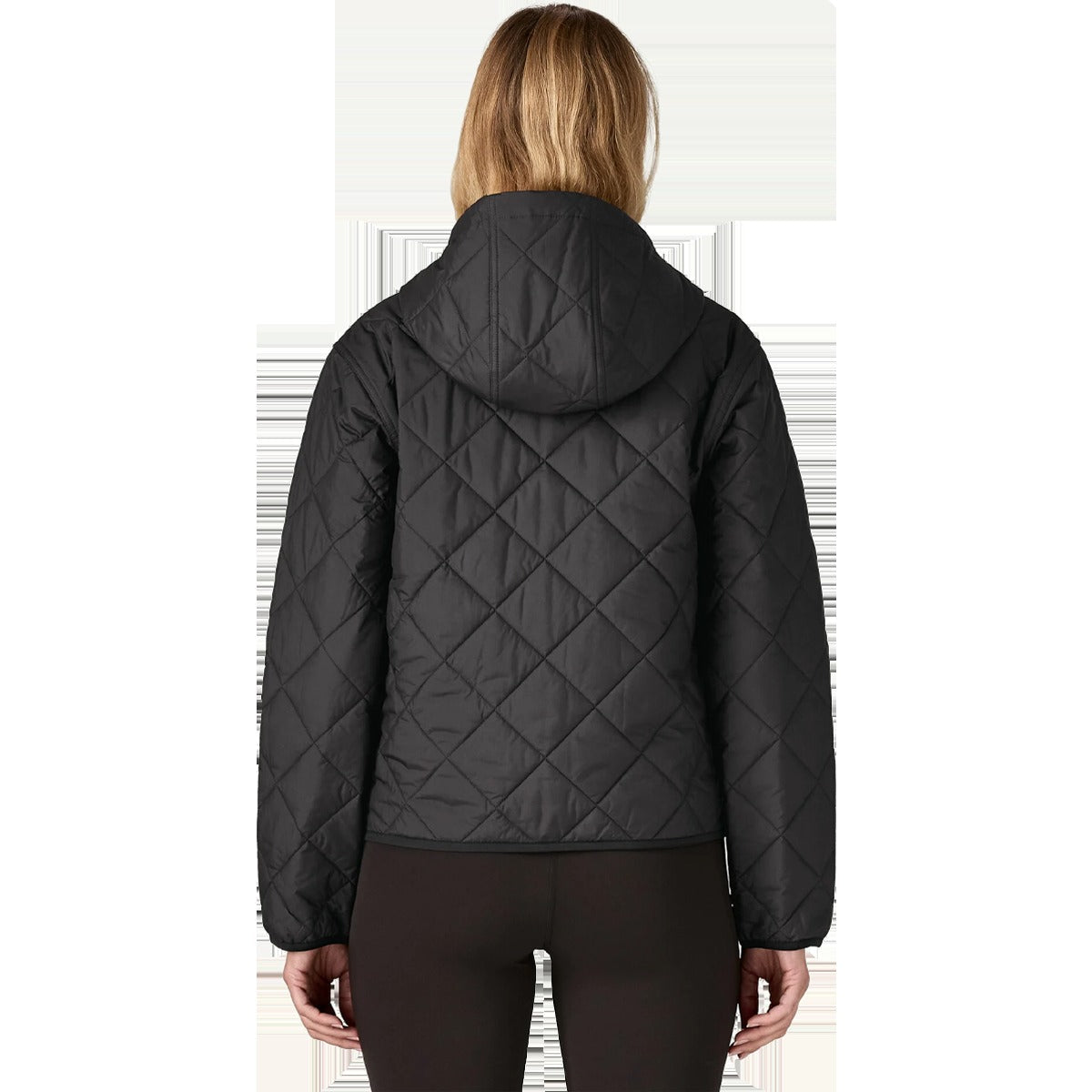 Women's Diamond Quilt Bomber Hoody